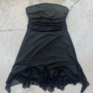 Urban Outfitters London Size Small Black Tube Dress